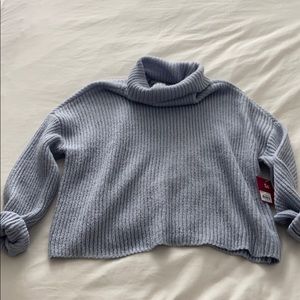 NWT Light Blue So Brights Neck Sweater
